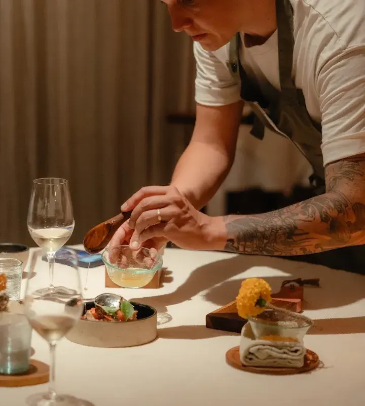 Michelin Starred Menu (Chef Syrco Bakker)